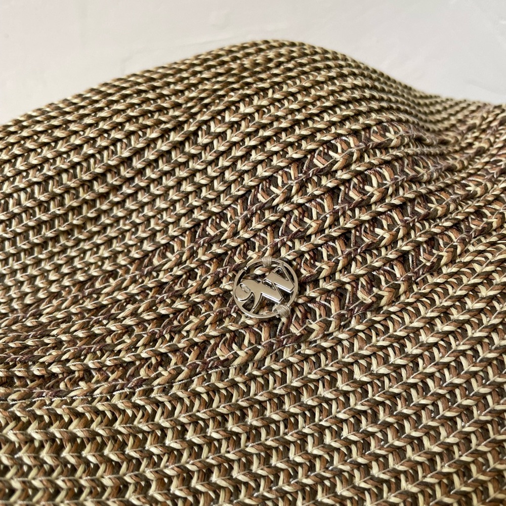 Nine West Brown Woven Hat - Picture 3 of 4